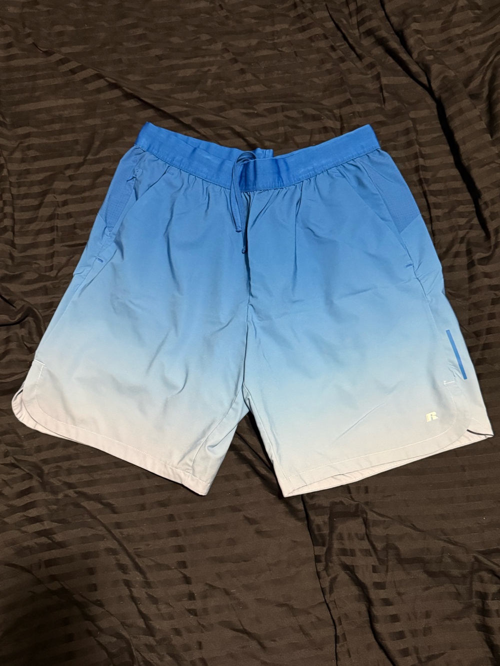 Russell Athletic Men’s Blue Gradient Running Shorts